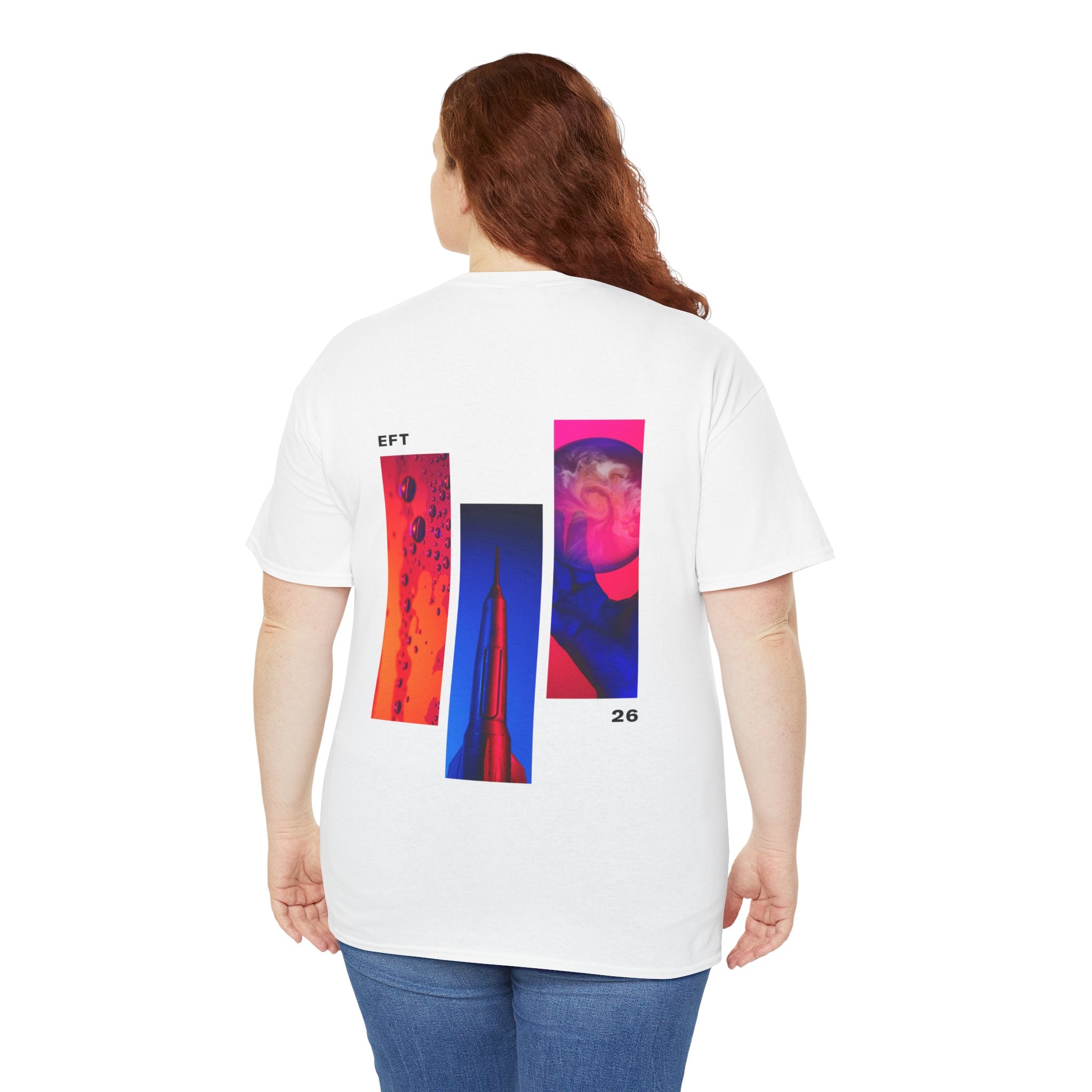 EFT 26 LOGO T-SHIRT - WHITE