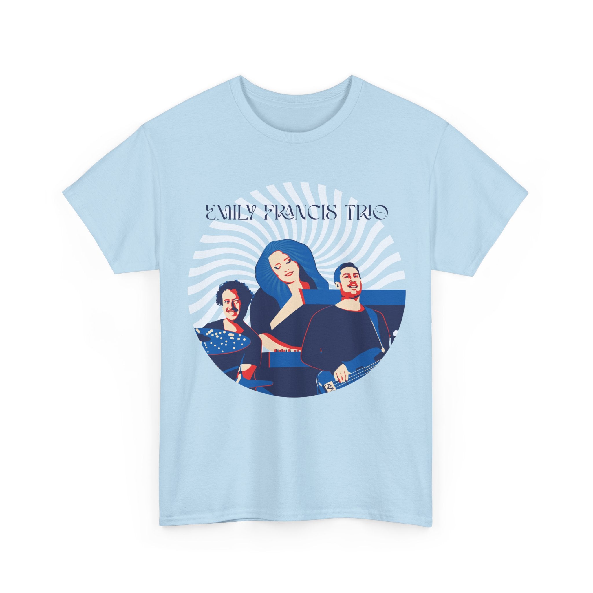 ATOMIC TOUR LIVE T-SHIRT - LIGHT BLUE