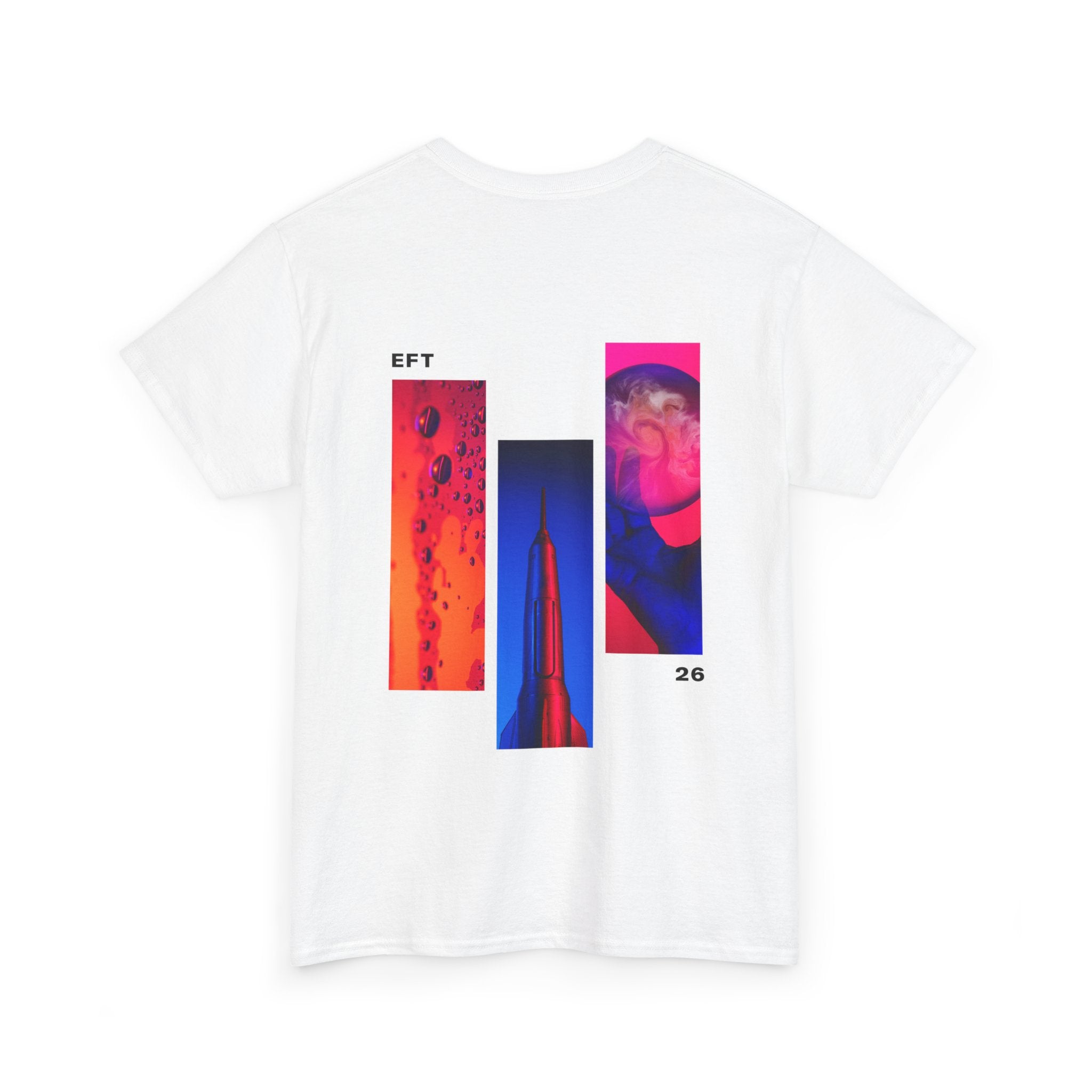 EFT 26 LOGO T-SHIRT - WHITE