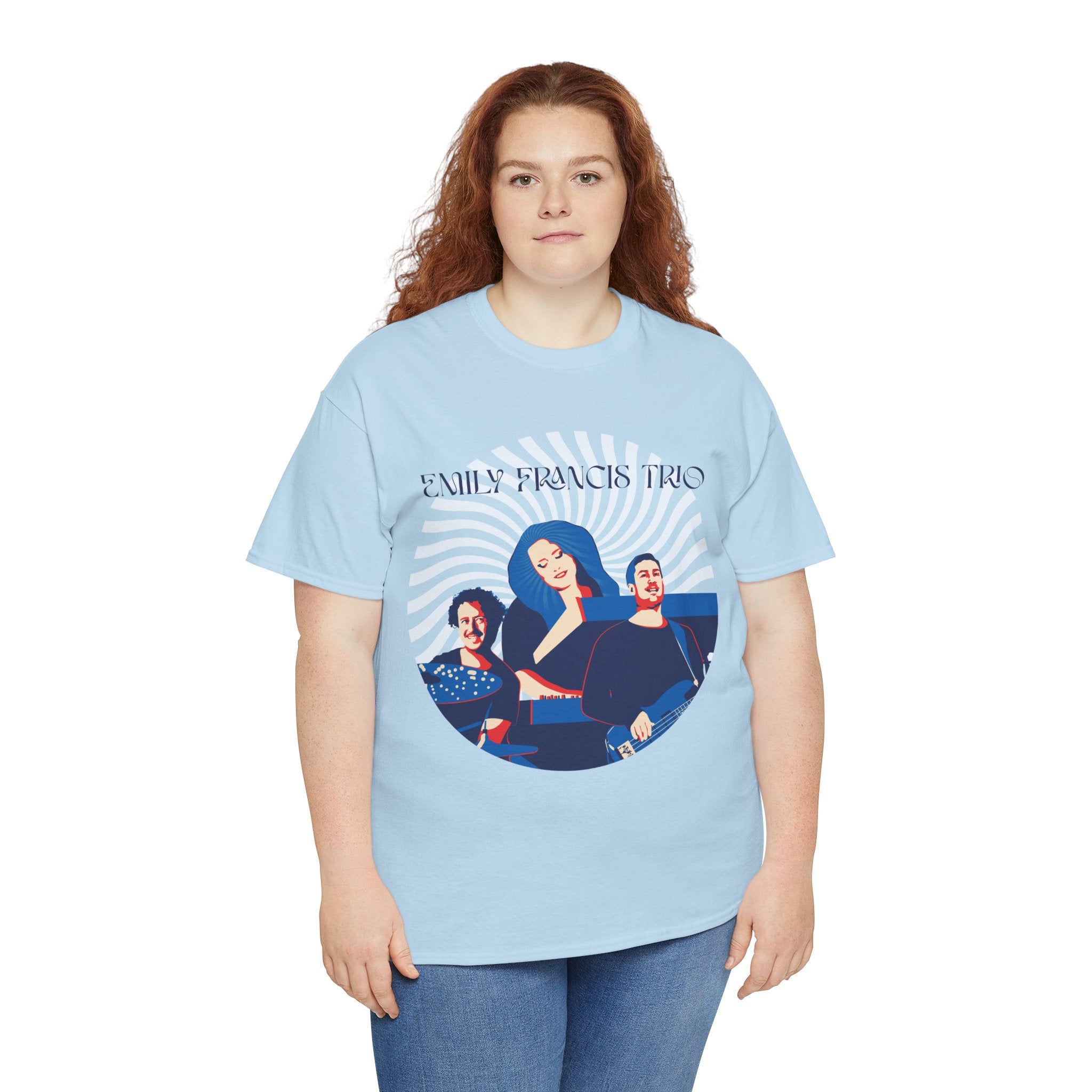 ATOMIC TOUR LIVE T-SHIRT - LIGHT BLUE