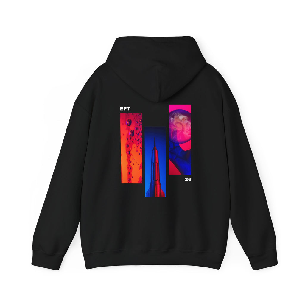 EFT 26 LOGO HOODIE - BLACK