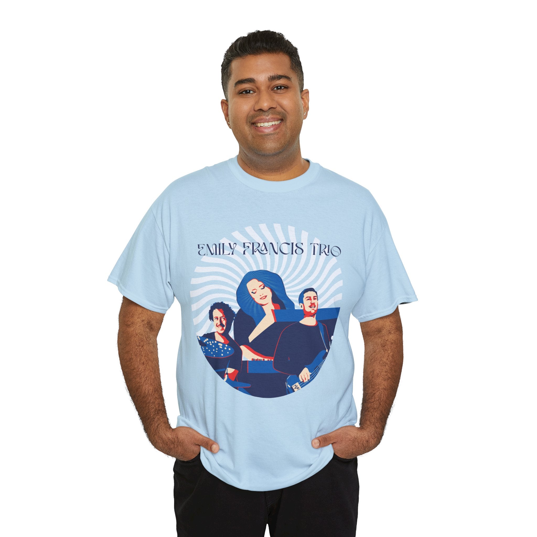 ATOMIC TOUR LIVE T-SHIRT - LIGHT BLUE